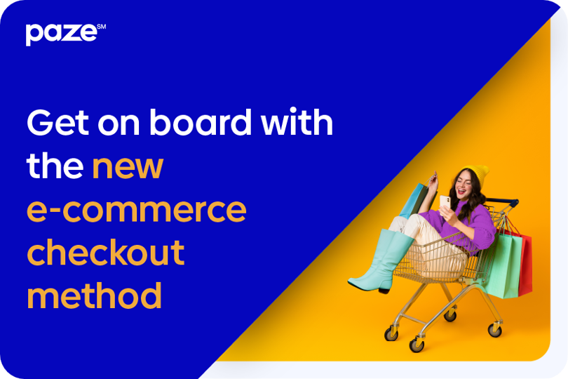 Read our blog "Get on board with the new e-commerce checkout method"